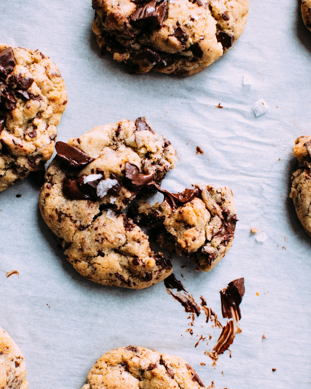 Brown Butter-ish Chocolate Chip Cookies (GF + DF)