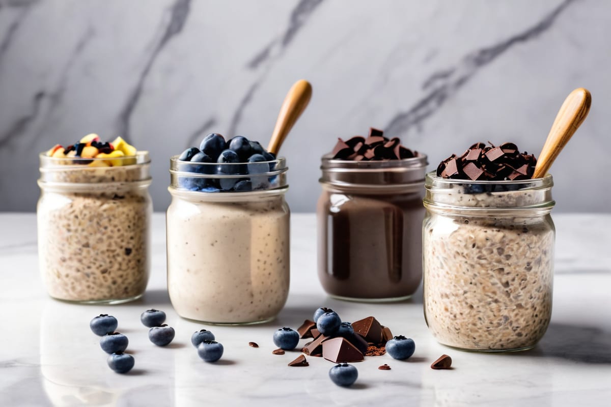 Dairy Free Overnight Oats — 5 Flavors, Zero Fuss