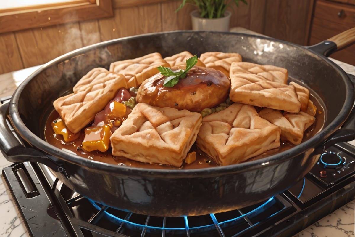 Gluten Free Dairy Free Chicken Pot Pie — Drop Biscuit Topping