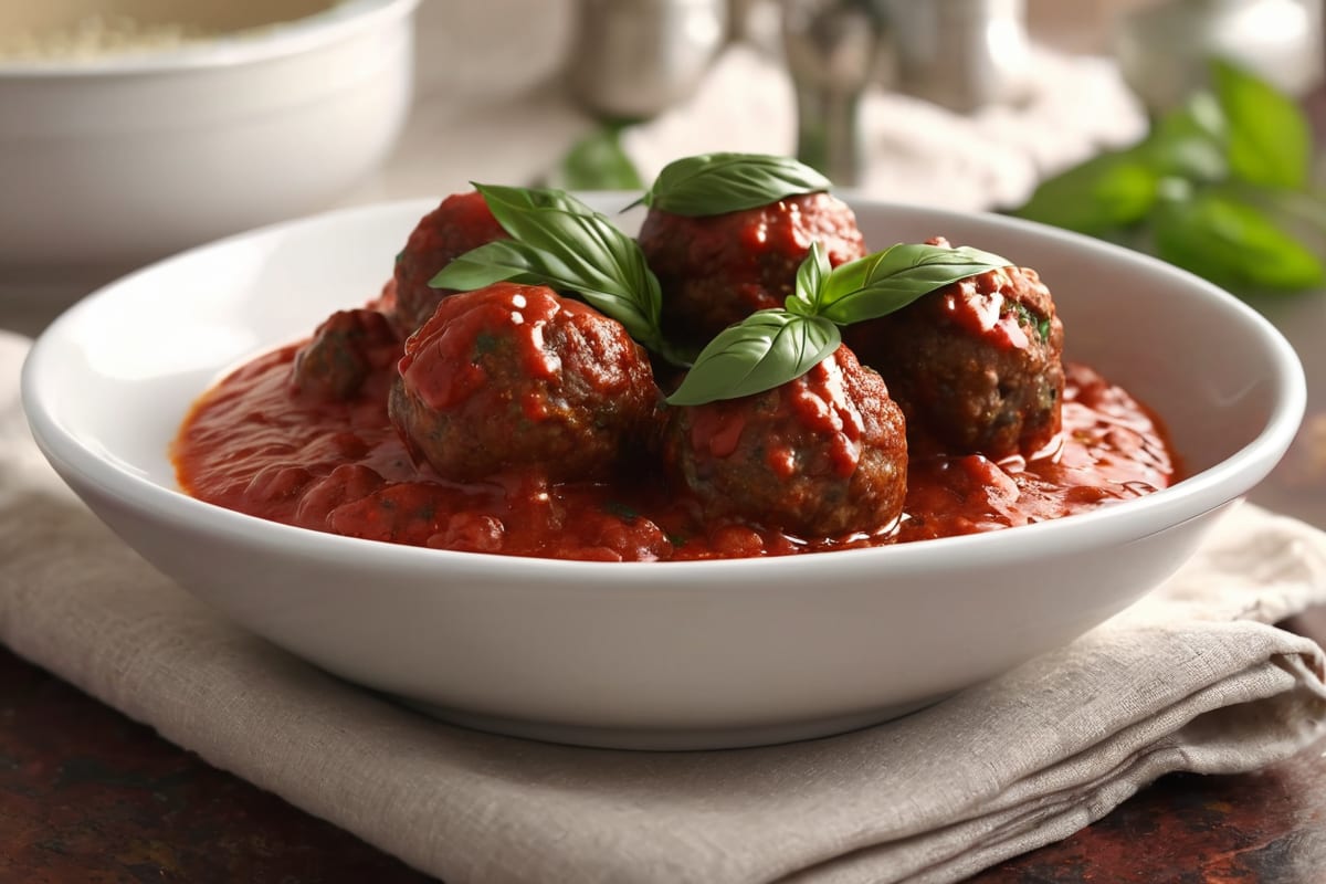Gluten Free Dairy Free Meatballs — Baked, Juicy, No Fillers