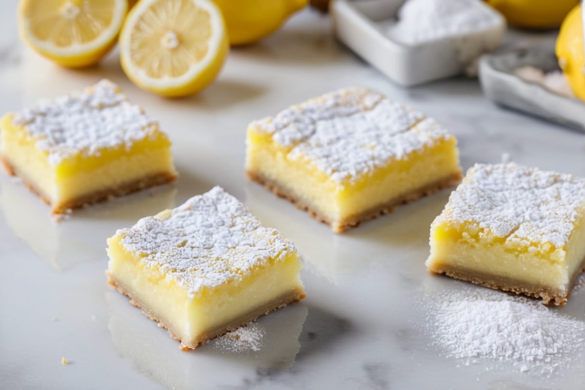 Gluten Free Lemon Bars — Almond Flour Shortbread Crust, Zero Compromise